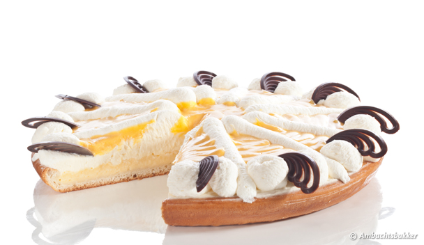 Advocaat vlaai afbeelding